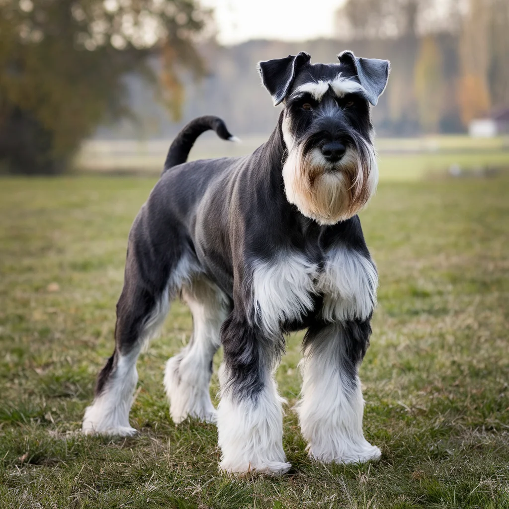 Standard Giant Schnauzer Colors