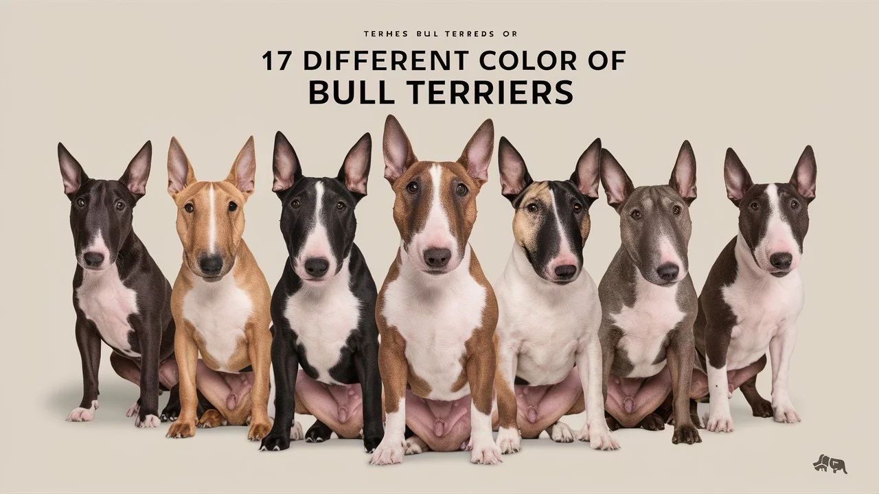 A Deep Dive Into 17 Bull Terrier Colors