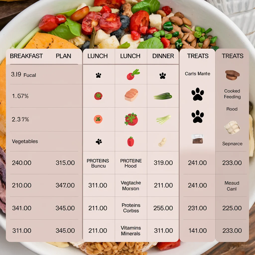 American Bully Adult Dog Feeding Chart