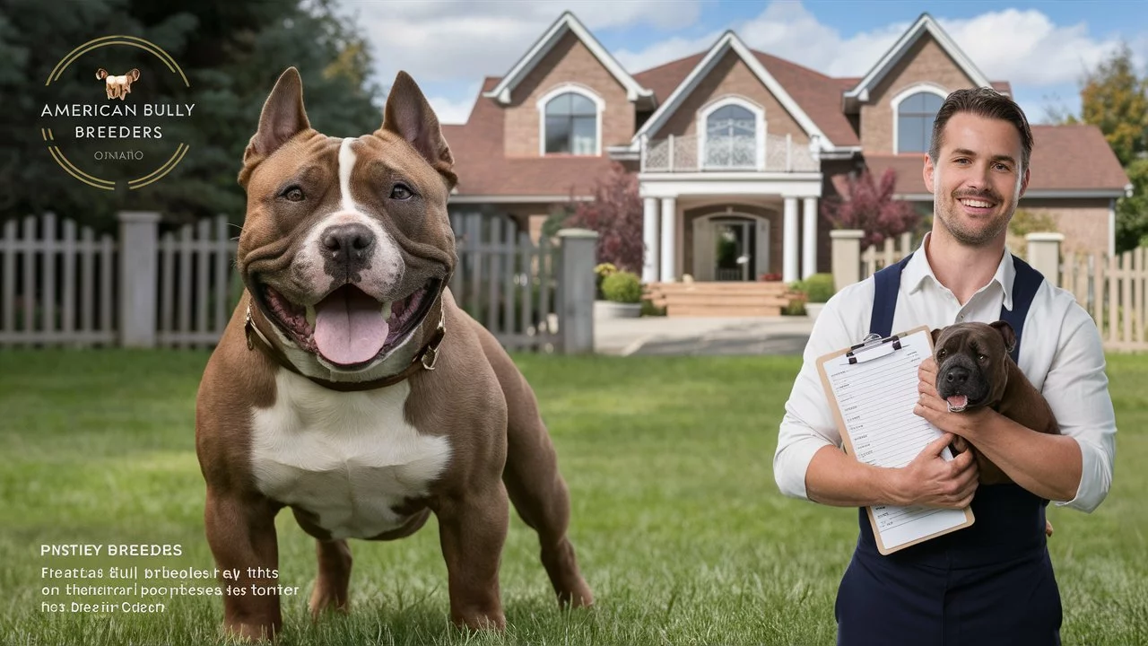 American Bully Breeders in Ontario