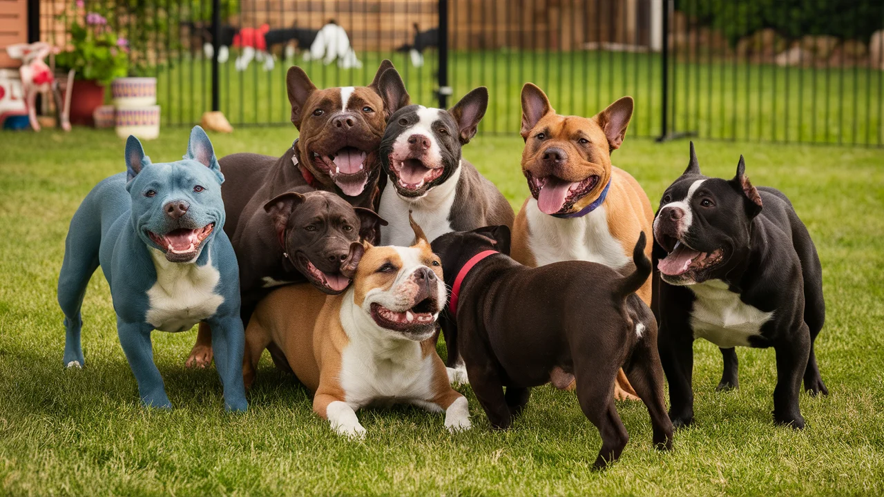 American Bully Colors