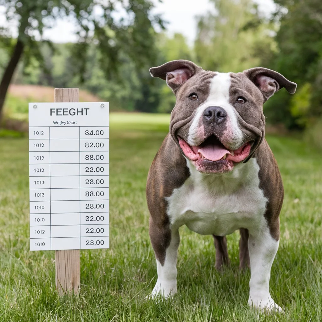 American Bully Feeding Chart