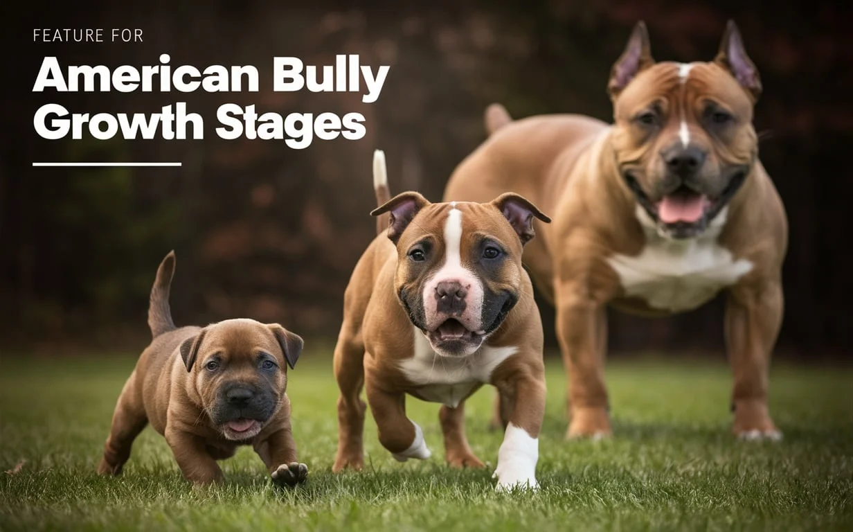 American Bully Growth Stages