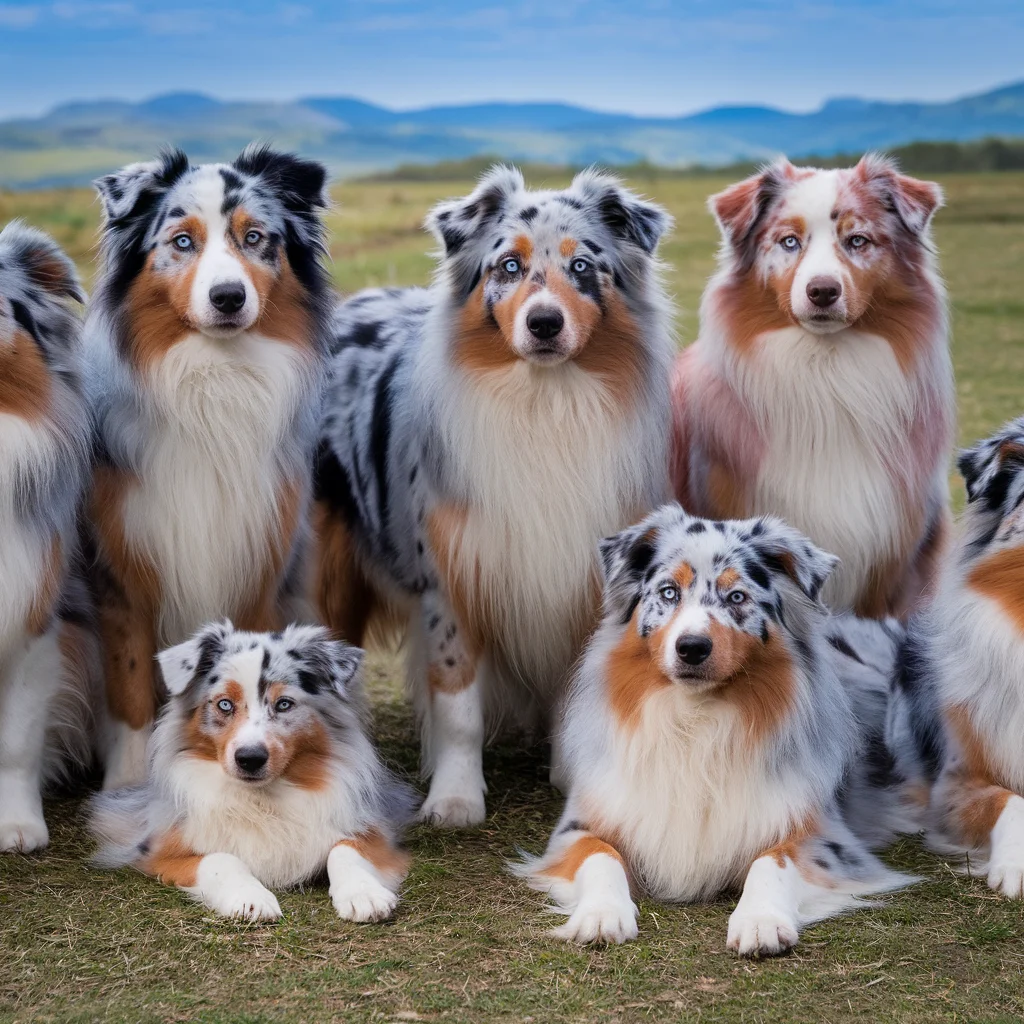 Australian Shepherds Popular in California