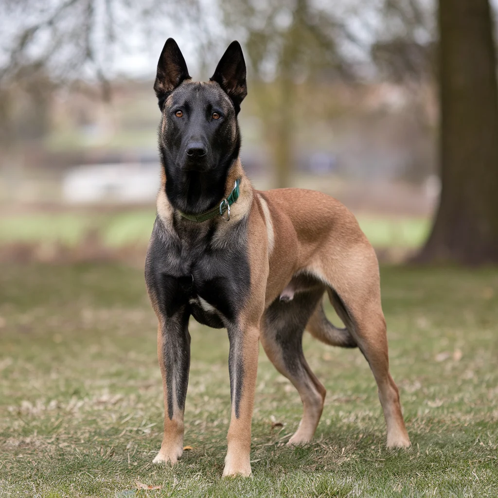 Belgian Malinois Eye and Nose Color