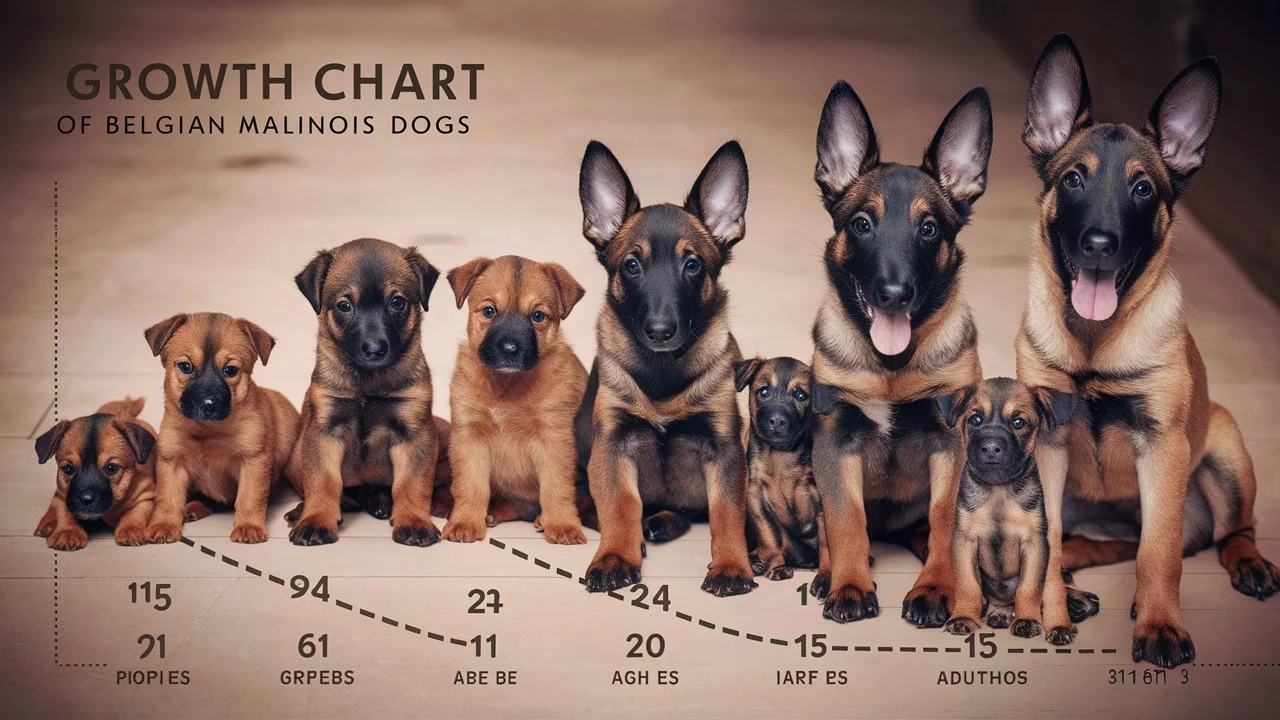 Belgian Malinois Growth Chart