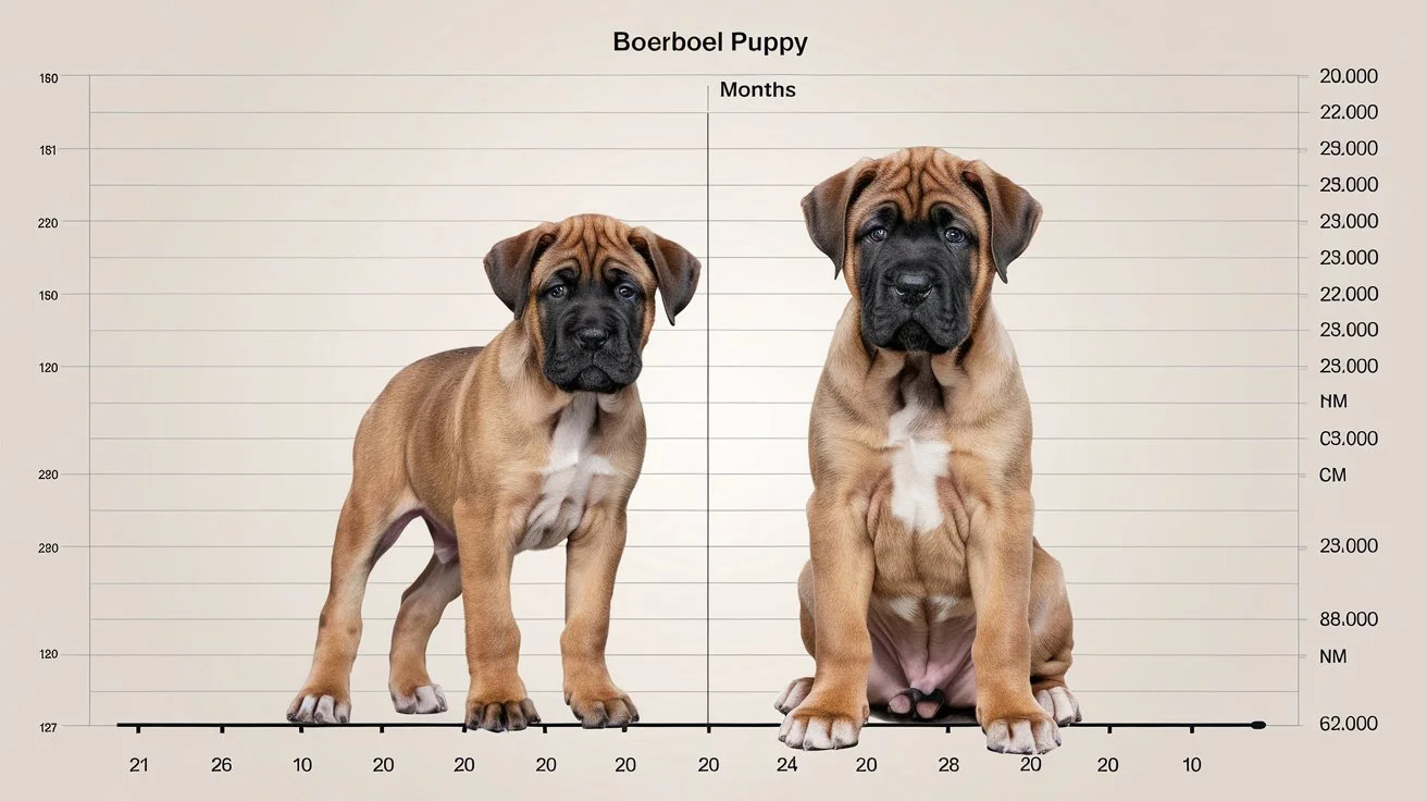 Boerboel Growth Chart