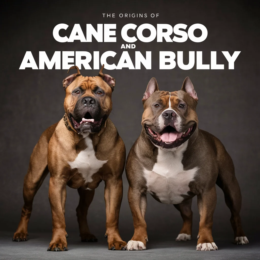  Cane Corso & American Bully