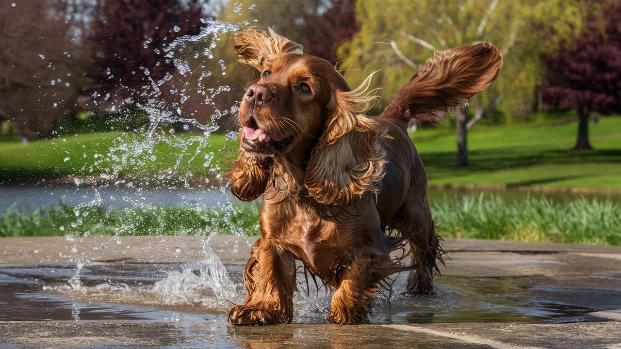 Cocker Spaniel Shaking