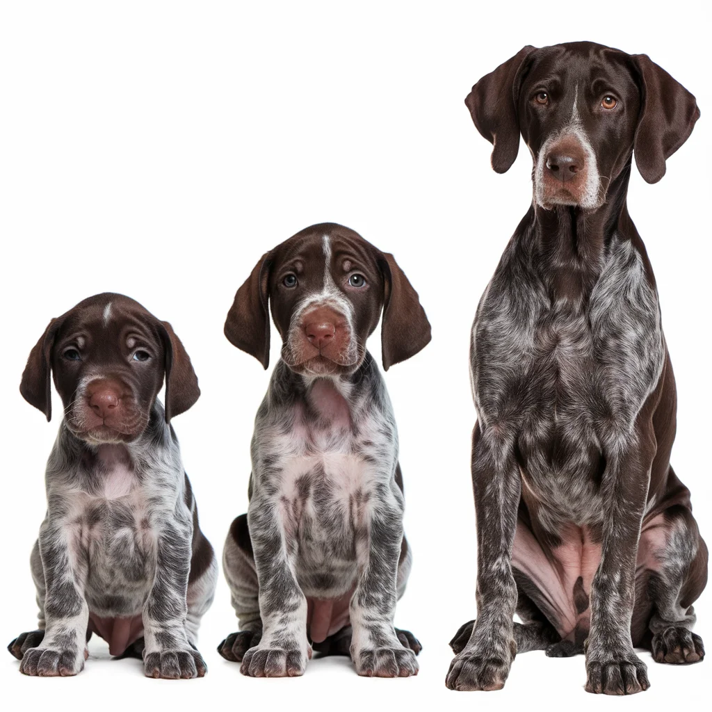 Key Growth Stages in German Shorthaired Pointers