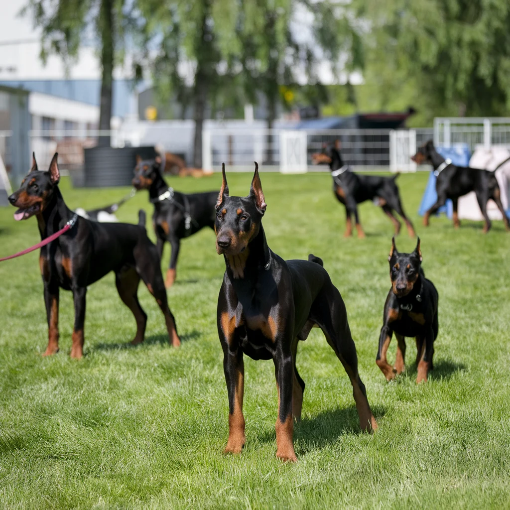 Hilltophaven Dobermanns