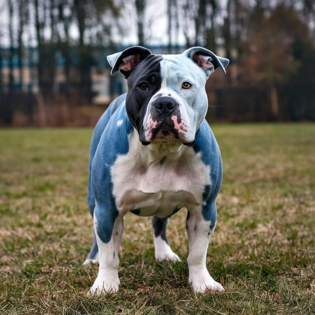 Mixed Color American Bullies