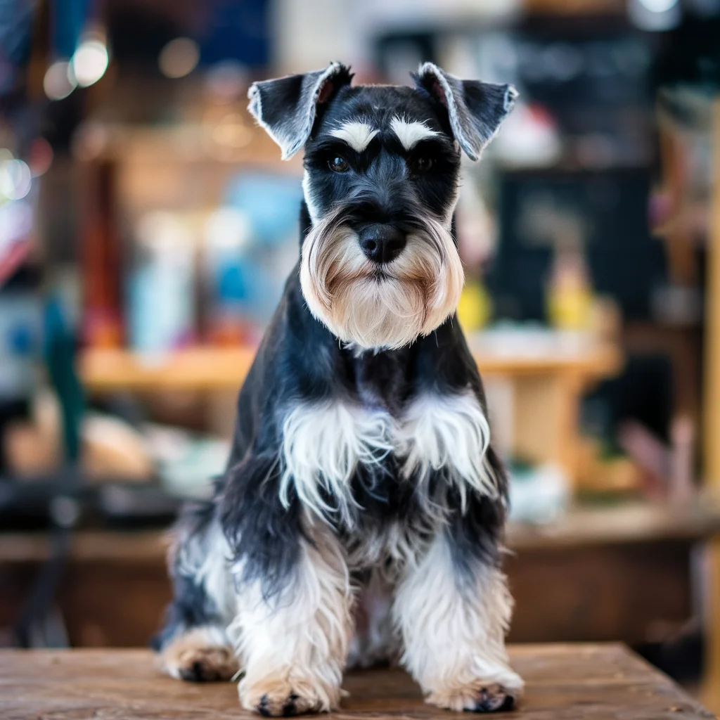 Non-Standard Colors of Miniature Schnauzers