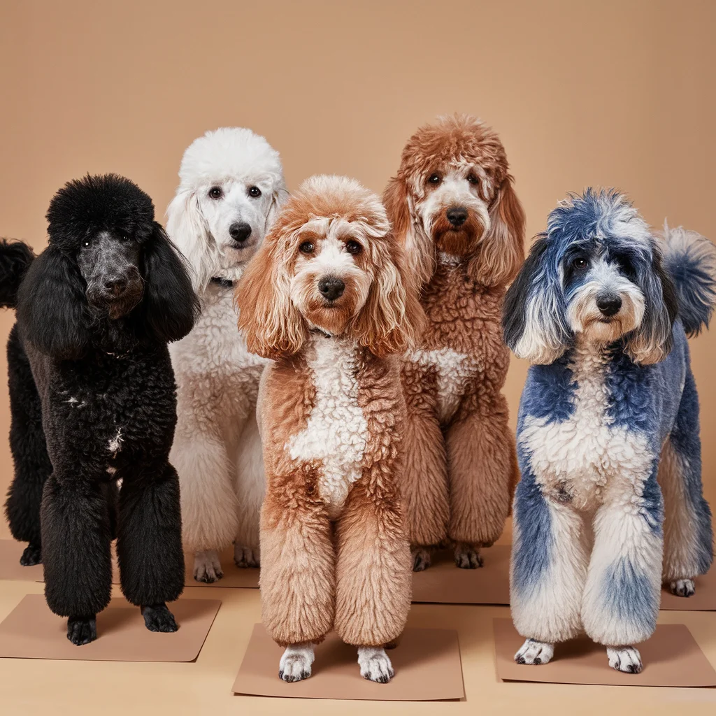 Unique and Non-Standard Poodle Colors