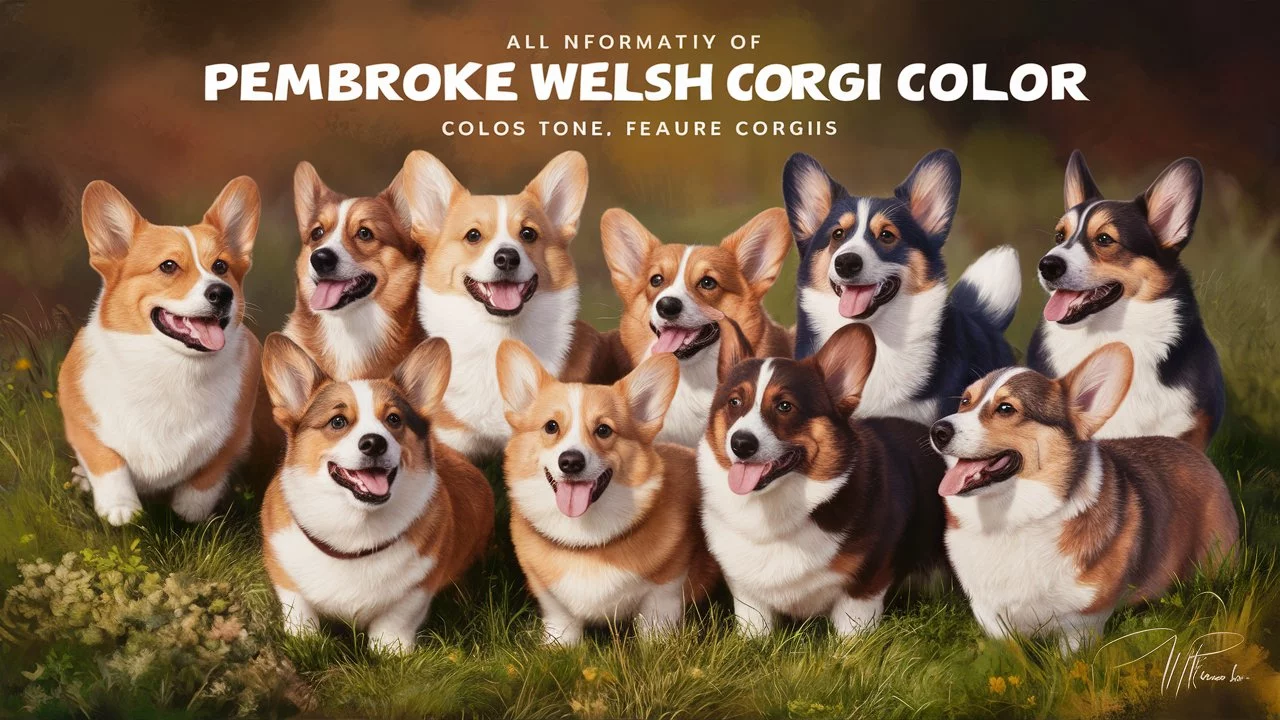 All 12 Pembroke Welsh Corgi Colors and Everything About Them