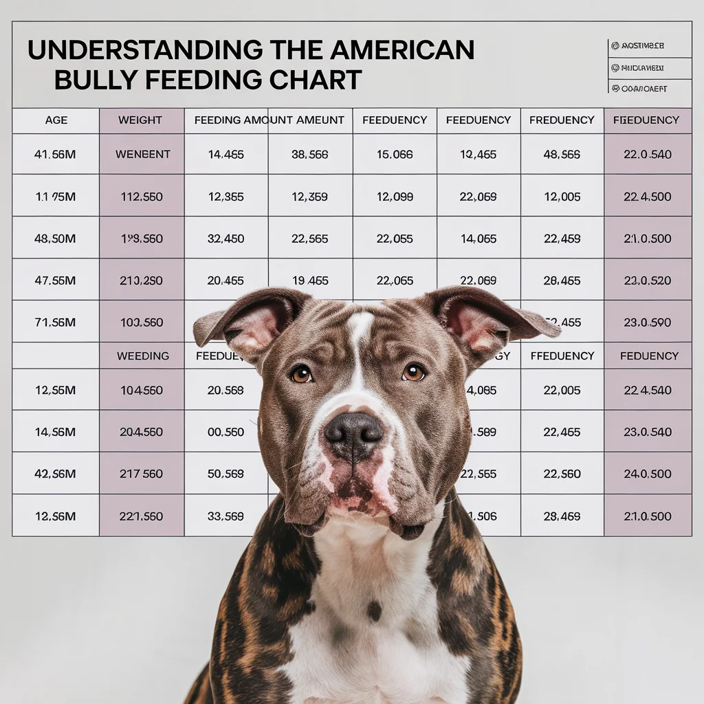 Feeding Guide for Senior American Bullies