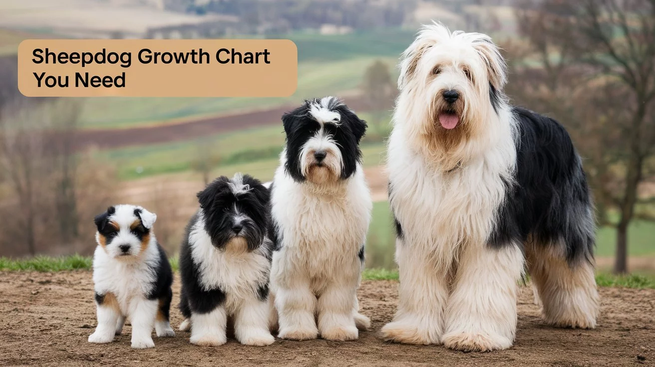 Sheepdog Growth Chart You Need