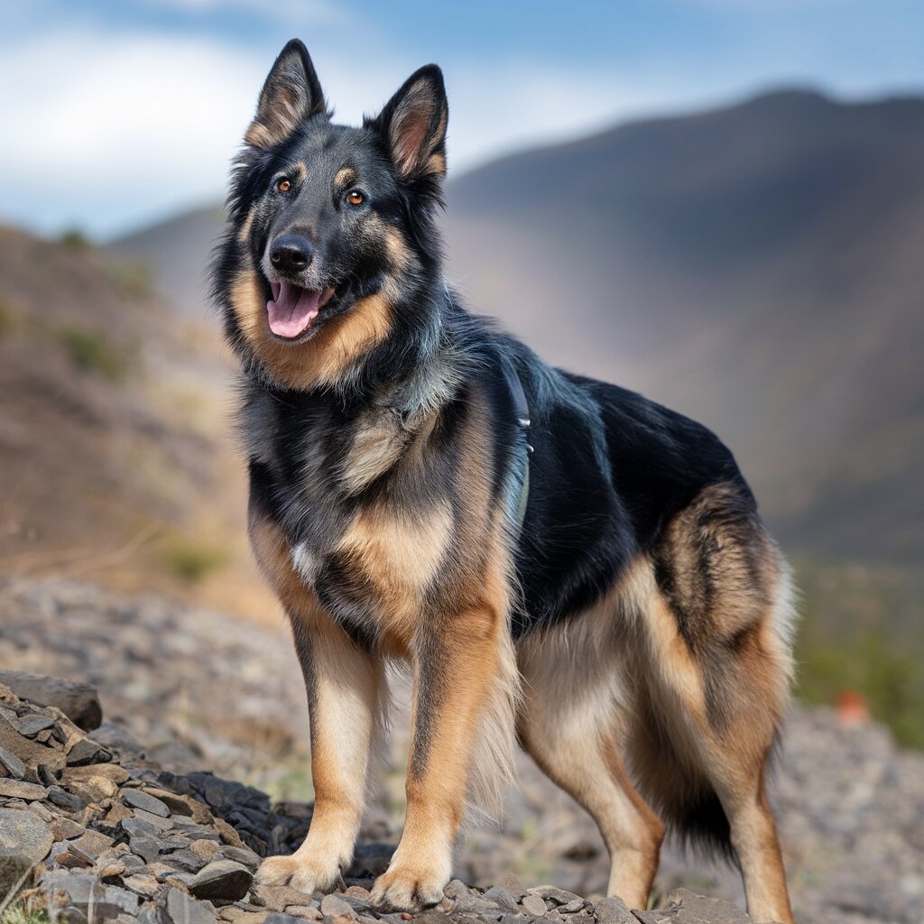 The Bernese Cattle Dog (Bernese Mountain Dog x Blue Heeler)