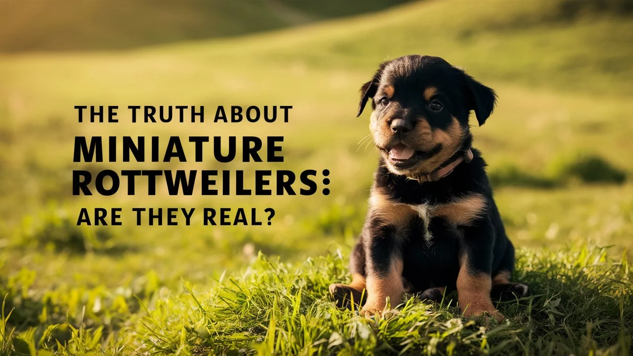 The Truth About Miniature Rottweilers