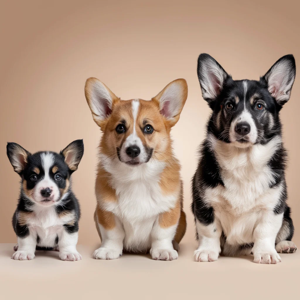 Corgi Growth Stages