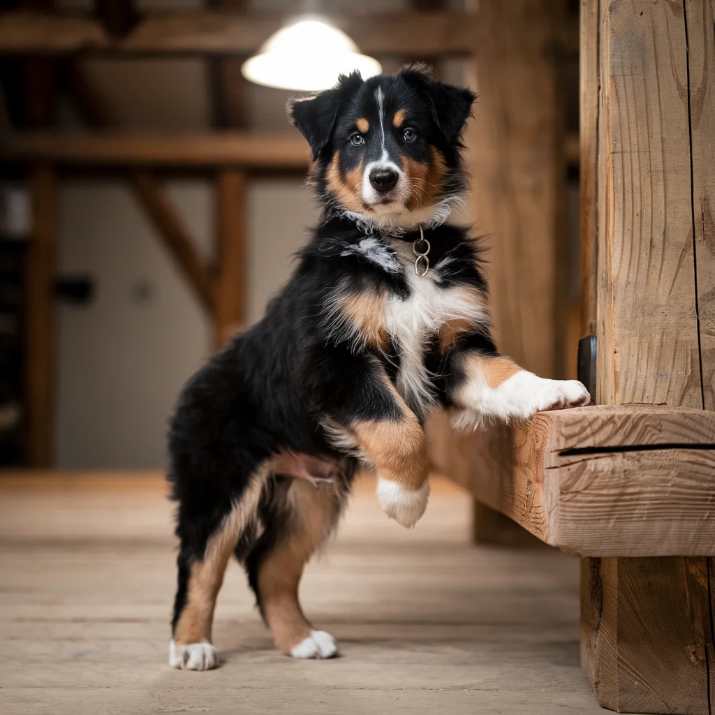 Growth Stages of an Australian Shepherd