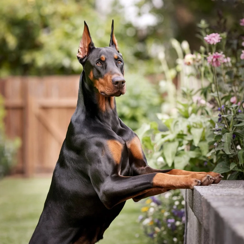 Male Dobermans